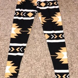 Aztec Print Leggings